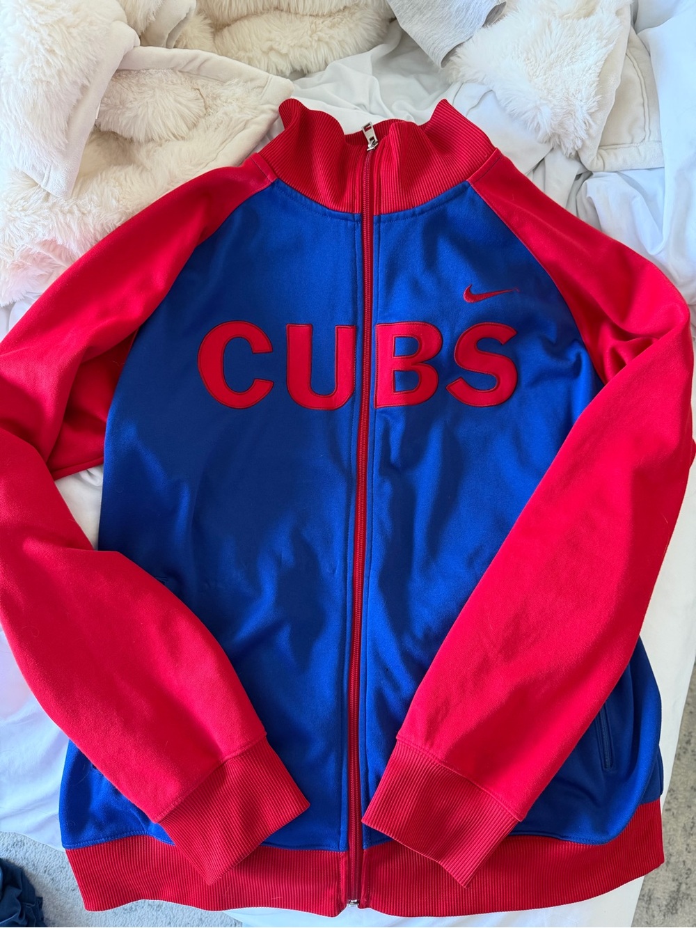 Nike Chicago Cubs Full Zip Track Jacket MLB